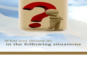 Book cover of What you should do in the following situations by Muhammad Salih al-Munajjid Book cover of What you should do in the following situations by Muhammad Salih al-Munajjid